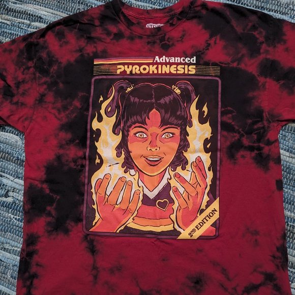 Threadless Other - "Advanced Pyrokinesis" Steven Rhodes t-shirt